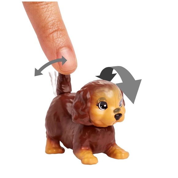 BARBIE PETS & ACCESSORIES INTERACTIVE PUPPY PLAY SET ELEVEN PIECES NWT & NIB - Picture 3 of 9